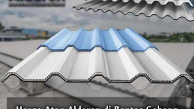 Harga Atap Alderon di Bantar Gebang
