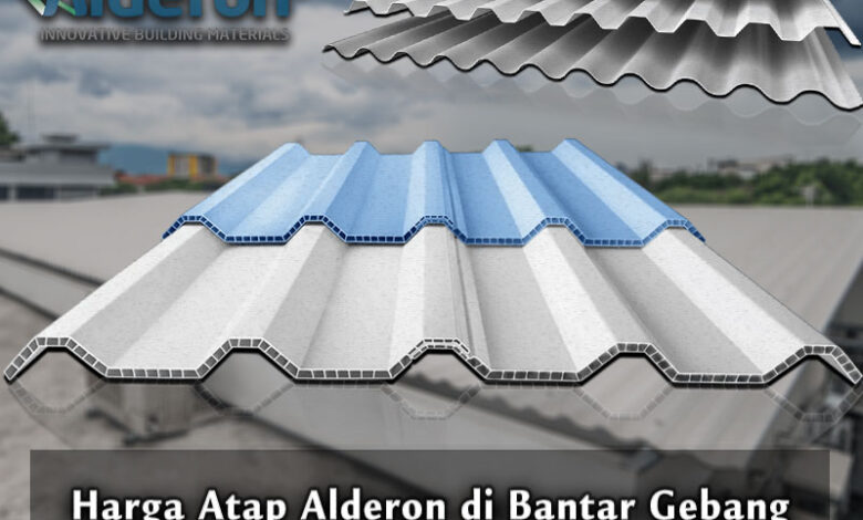 Harga Atap Alderon di Bantar Gebang