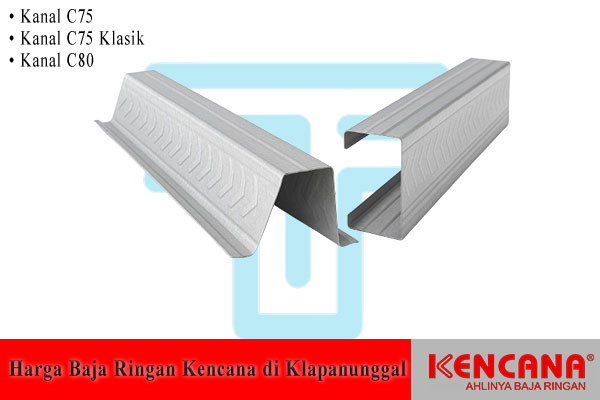 Harga Baja Ringan Kencana Truss di Klapanunggal